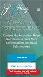 Mobile Screenshot of lmhinzmarketing.com